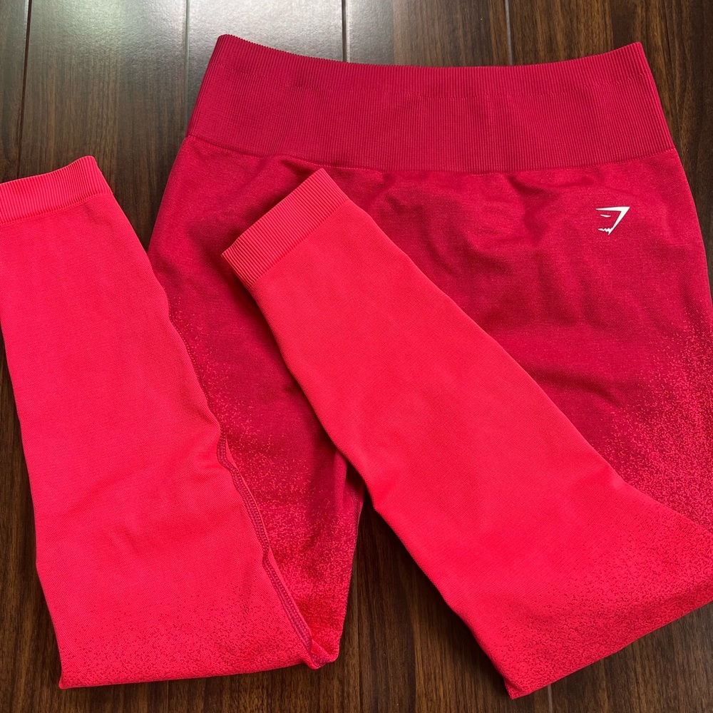 Gymshark pink leggings size Large
